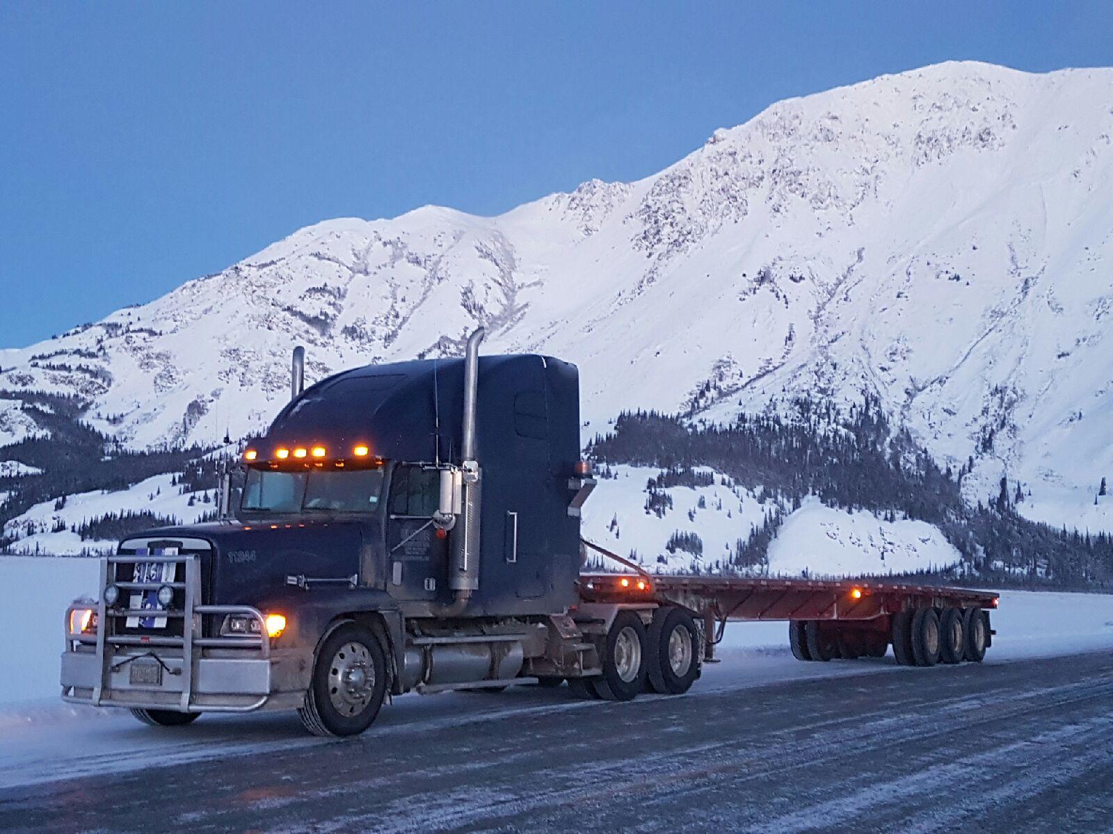 Ice trucking